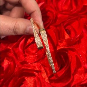 Gold and Silver Rhinestone bracelet